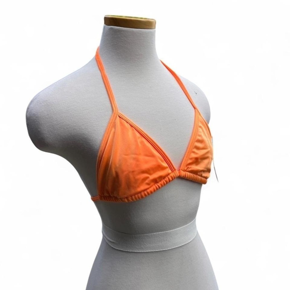 Doll Swimwear Orange- pink interior bikini top - Picture 3 of 5
